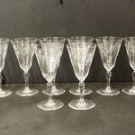 863 9617 CLARET GLASSES